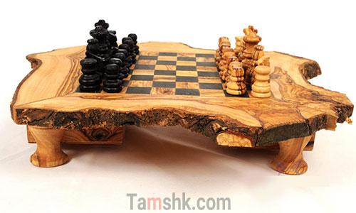 شطرنج چوبی زیبا